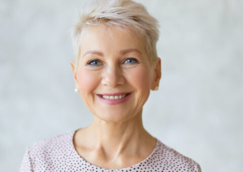 older woman after restylane
