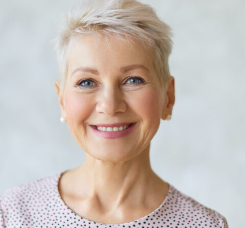 older woman after restylane