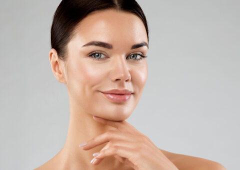 woman with clear skin after using RHA fillers