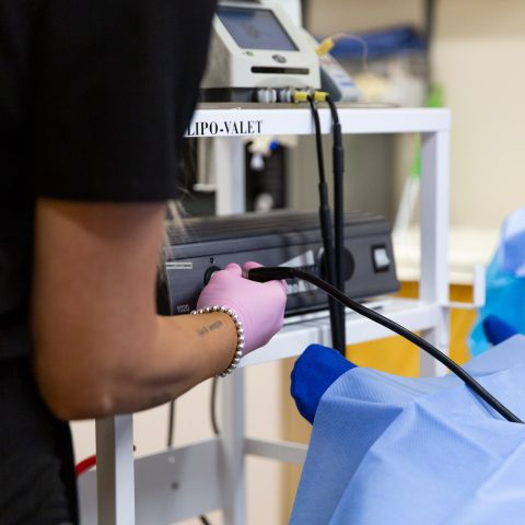 Liposuction procedure room